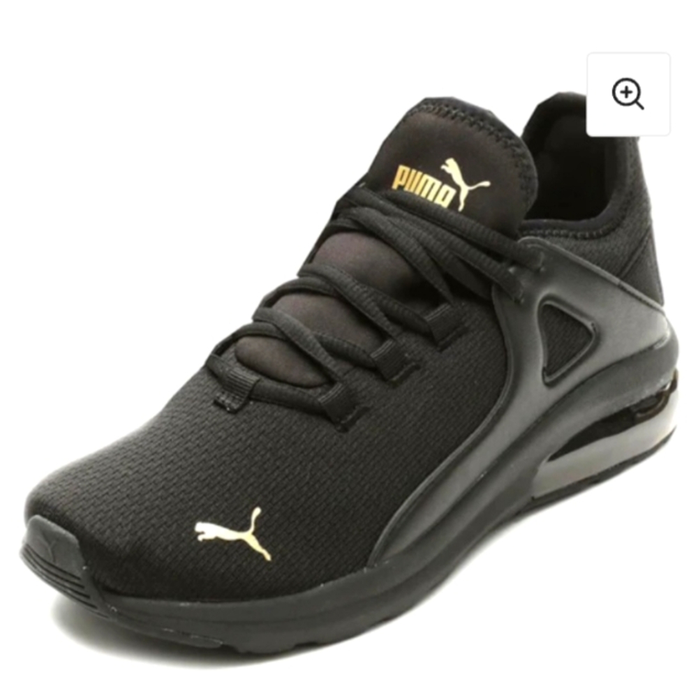 Puma Girls Electron 2.0 Mesh Wide Running Sneakers